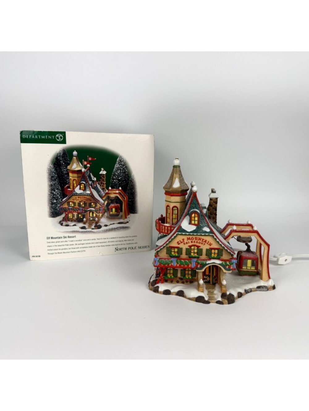 Department 56 North Pole Series Elf Mountain Ski Resort 56.56700